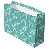 Grand Sac Cadeau Chiot Dalmatien (Dos Angle)