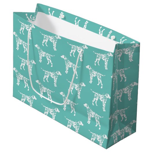 Grand Sac Cadeau Chiot Dalmatien (Devant Angle)