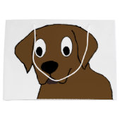 Grand Sac Cadeau chocolate (Devant)