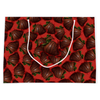 Grand Sac Cadeau Chocolate Covered Strawberries