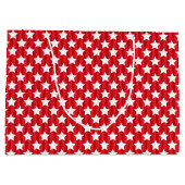 Grand Sac Cadeau Chouettes patriotiques (Dos)