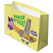 Grand Sac Cadeau Chowder et Shnitzel (Dos Angle)