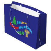 Grand Sac Cadeau Chrismukkah Gift Bags (Dos Angle)