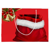 Grand Sac Cadeau Christmas bag  (Dos)