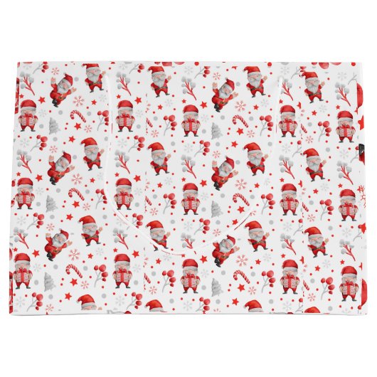 Grand Sac Cadeau Christmas gift bag (Devant)