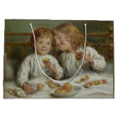 Grand Sac Cadeau Christmas Morning (par Joseph Clark) (Dos)