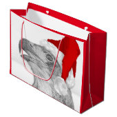 GRAND SAC CADEAU CHRISTMAS NEST HARRIET M HOME HISORY FAMILLE TREE (Devant Angle)