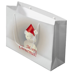 Grand Sac Cadeau Christmas Snowman