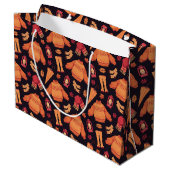Grand Sac Cadeau Chute confortable (Dos Angle)