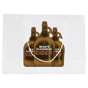 Grand Sac Cadeau Cidre de haricot
