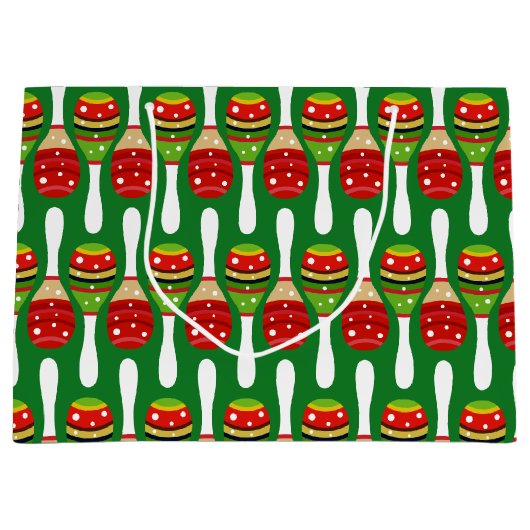 Grand Sac Cadeau Cinco De Mayo (Devant)