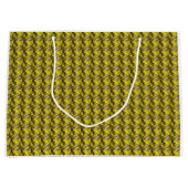 Grand Sac Cadeau Citrine Gemstone Jaune (Devant)