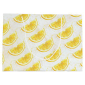 Grand Sac Cadeau Citron (Dos)