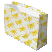 Grand Sac Cadeau Citron (Dos Angle)