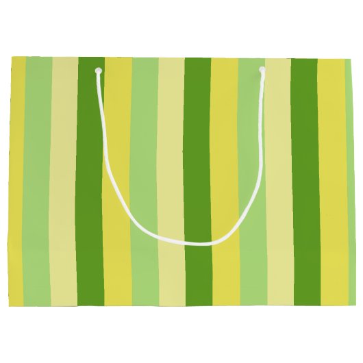 Grand sac cadeau citron et citron vert (Dos)