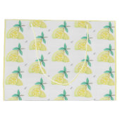 Grand Sac Cadeau Citrons (Dos)