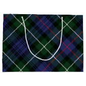 Grand Sac Cadeau Clan rustique élégant Plaid MacKenzie Tartan (Dos)