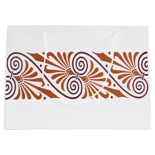 Grand Sac Cadeau Classic Greek Elegance Neutral  (Devant)