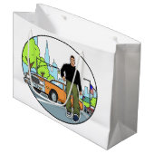 Grand Sac Cadeau Claude - GTA 3 (Devant Angle)