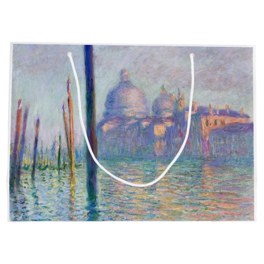 Grand Sac Cadeau Claude Monet - Grand Canal, Venise (Dos)