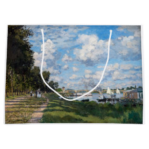 Grand Sac Cadeau Claude Monet - Le Bassin à Argenteuil