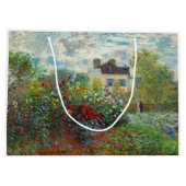 Grand Sac Cadeau Claude Monet - Le Jardin de l'Artiste à Argenteuil (Dos)