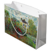 Grand Sac Cadeau Claude Monet - Le Jardin de l'Artiste à Argenteuil (Dos Angle)