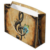 Grand Sac Cadeau Clef mécanique (Dos Angle)
