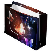 Grand Sac Cadeau Clowing Night Butterflies (Devant Angle)