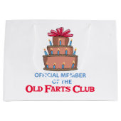Grand Sac Cadeau Club Old Farts (Devant)
