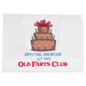 Grand Sac Cadeau Club Old Farts (Dos)