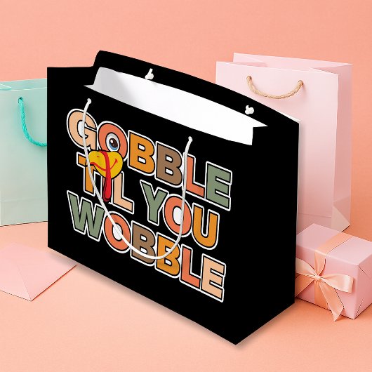 Grand Sac Cadeau Coccodez jusqu'à ce que vous titubiez, drôle de Th