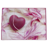 Grand Sac Cadeau Coeur (Devant)