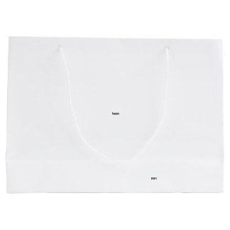 Grand Sac Cadeau cœur tendre