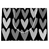 Grand Sac Cadeau Coeurs 4 (Devant)