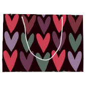 Grand Sac Cadeau Coeurs 6 (Dos)