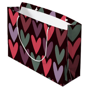 Grand Sac Cadeau Coeurs 6