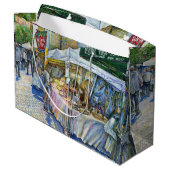 Grand Sac Cadeau Coin de Flying Pig Farm et Wine a Bit. (Dos Angle)