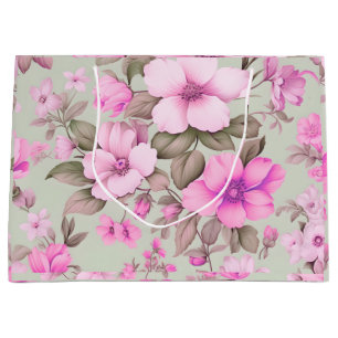 Grand Sac Cadeau Collection de design Aesthetic Vibes