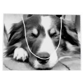 GRAND SAC CADEAU COLLIE FRONTALIÈRE (Dos)