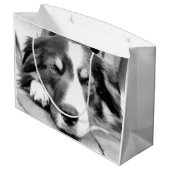 GRAND SAC CADEAU COLLIE FRONTALIÈRE (Dos Angle)