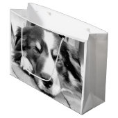 GRAND SAC CADEAU COLLIE FRONTALIÈRE (Devant Angle)