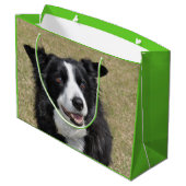 Grand Sac Cadeau Collier frontalier (Dos Angle)