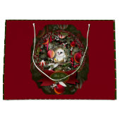 Grand Sac Cadeau Colombe bébé (Devant)