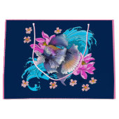 Grand Sac Cadeau Combattant Siamois Betta (Devant)