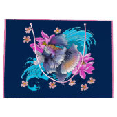 Grand Sac Cadeau Combattant Siamois Betta (Dos)