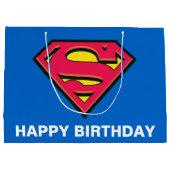 Grand Sac Cadeau Comics DC | Superman | Logo classique (Dos)