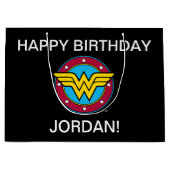 Grand Sac Cadeau Comics DC | Wonder Woman Circle & Stars Logo (Devant)