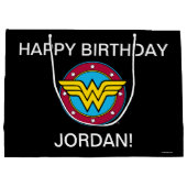 Grand Sac Cadeau Comics DC | Wonder Woman Circle & Stars Logo (Dos)