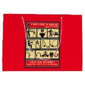 Grand Sac Cadeau Comment Être Un Père Guide (Dos)